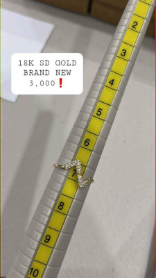 18K SAUDI GOLD LV VOLT RING