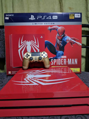 FOR SALE PS4 PRO Sprider-man limited Edition 1Tb