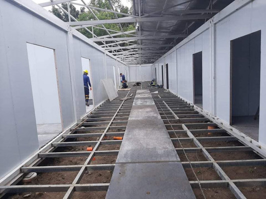 STEEL LIGHT HOUSE (prefab container)