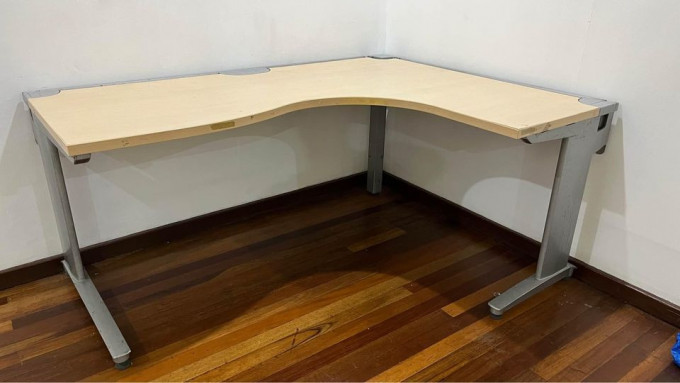 L-Shaped Study Table