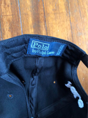 Ralph Lauren black cap
