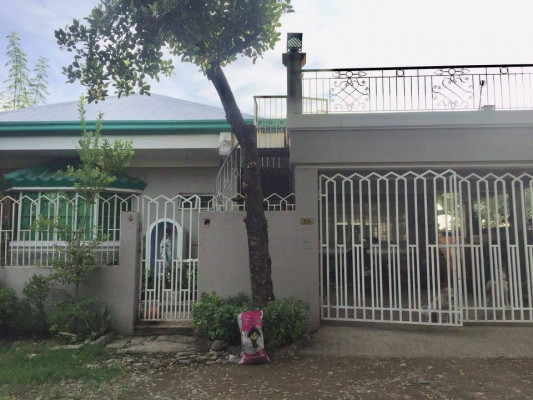 Bungalow House and Lot with Basement, 4bdrms and w/ Garage For Sale