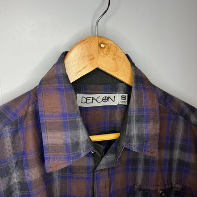 Checked Shirt Polo Long Sleeve