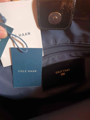 Authentic Cole Haan laptop tote
