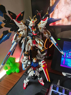 Mgex strike freedom gundam