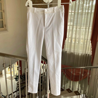 White trouser pants
