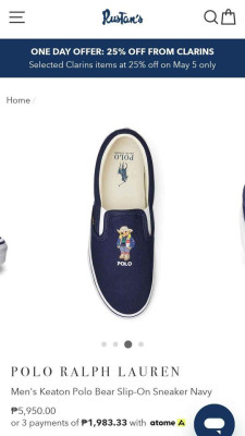 Polo ralph lauren shoe