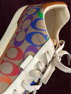 Original brand new coach Leather Shoes