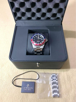 Steinhart - Ocean 39 GMT BLUE-RED Diver
