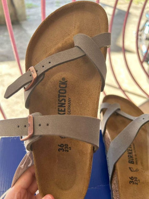 Birkenstock Mayari Birko-Flor Nubuck Sandals