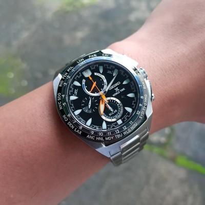 Seiko Prospex - Solar Chronograph SSC487P1 - World Time