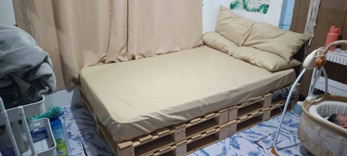 Bed frame and Mattress (Double)