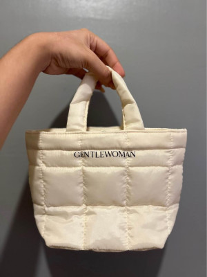 Gentlewoman puffer mini tote
