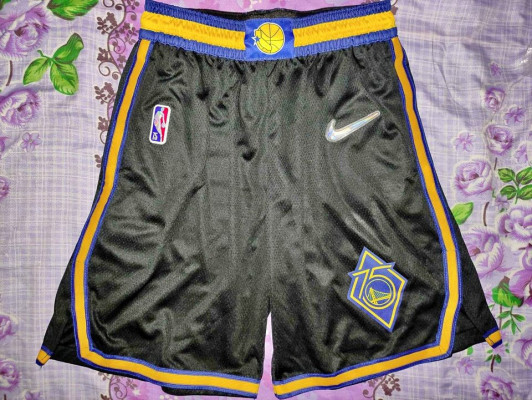 Small size GSW 2022 jersey shorts