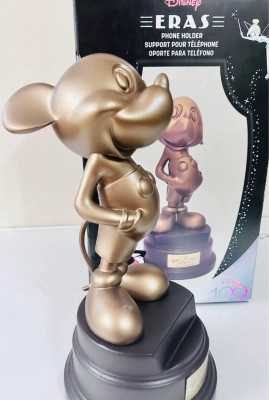 Disney 100 Years Mickey Mouse Large Metal Figure Phone Holder