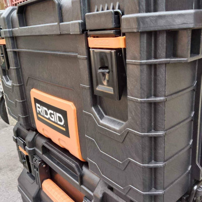 3 PIECE SET RIDJID TOOL STORAGE BOX ORGANIZER