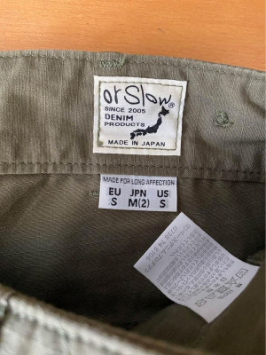 Orslow Fatigue Pants