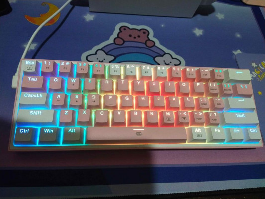 Redragon K617 Fizz 60% Mechanical Keyboard