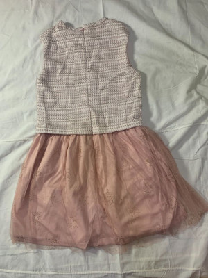 Peppermint Knitted Peach Dress