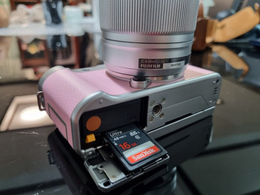 FUJIFILM X-A10 DSLR vlog camera (pink COLOR)