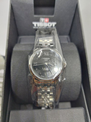 Tissot Le Locle Automatic Black Diamond Dial Ladies Watch