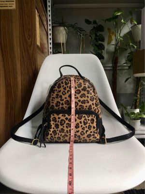Authentic Fossil Felicity Cheetah Backpack