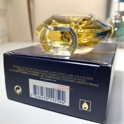 [USED] Guerlain Shalimar Cologne EDT 50ml (2015 BATCH; DENTED BOX)