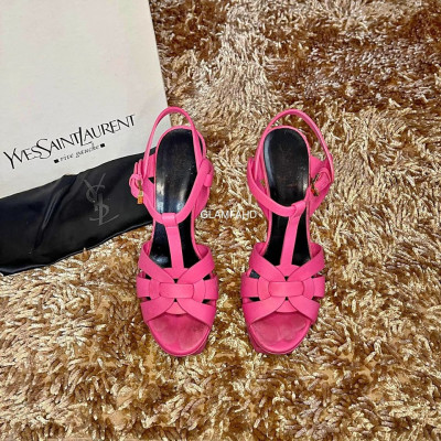 Pre Owned Authentic Ysl Tribute Sandals