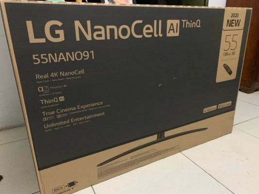 LG Nanocell91 + LG SNH5 4.1 soundbar with subwoofer