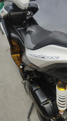 Yamaha aerox S v1 ABS keyless pearl white