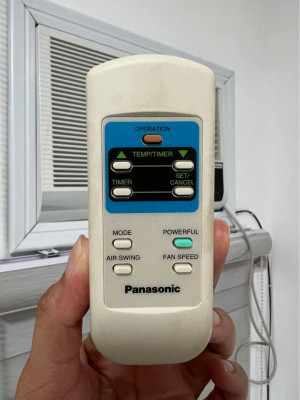 PANASONIC AIRCON 1.5hp WINDOW TYPE