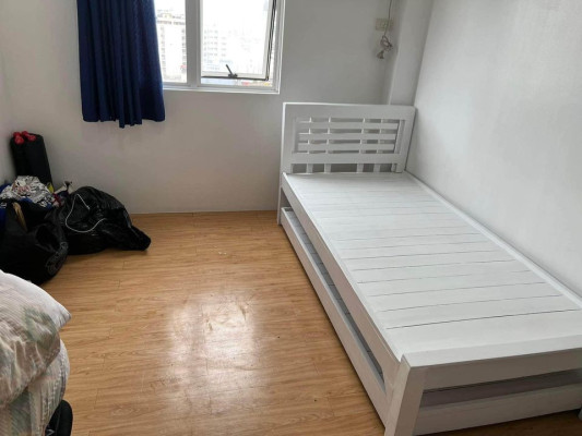 Used Bed Frame with Pull-Out Bed for Sale