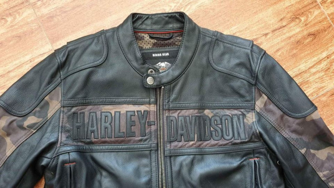 Harley Davidson Camo Riding Jacket