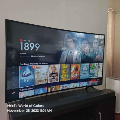 Samsung Curve UHD Smart TV 55"