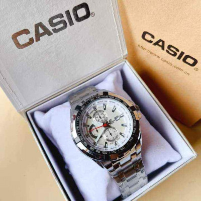 Casio Edifice Watch Stainless steel strap Water resistant Good quality