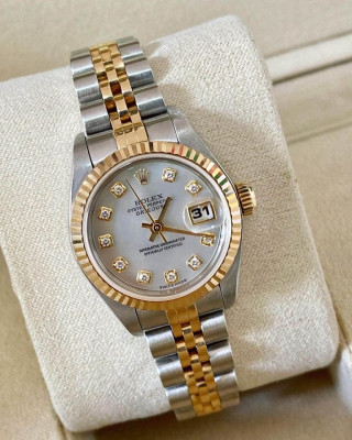 Authentic Rolex DateJust 26mm Watch for Ladie’s