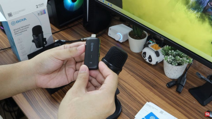 Boya BY-PM500W Professional Wireless Condenser Microphone