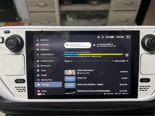 Steam deck valve 512gb variant steamdeck