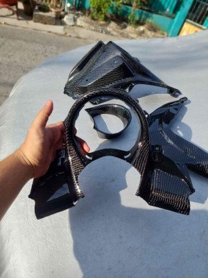 Nmax carbonfiber console