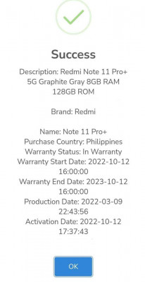 Redmi note 11 pro+ 5g