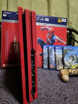 FOR SALE PS4 PRO Sprider-man limited Edition 1Tb