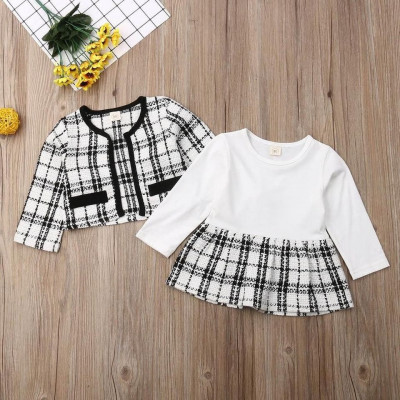 Autumn winter party kids clothes for baby girl