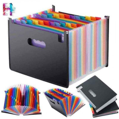 24 Pockets Expanding File Folder Organizer