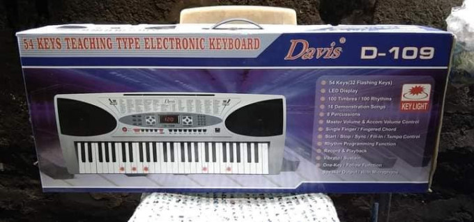 Piano Keyboard Davos-109 With Keys Light up 54 Keys Brand New