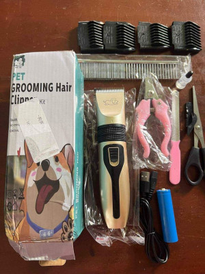 Pet Grooming Hair Clipper Set