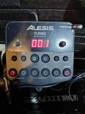 Pre Loved Alesis Turbo Mesh E-Drums Only (Speaker not included)