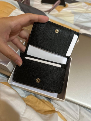 Furla Babylon Business Card Case Black