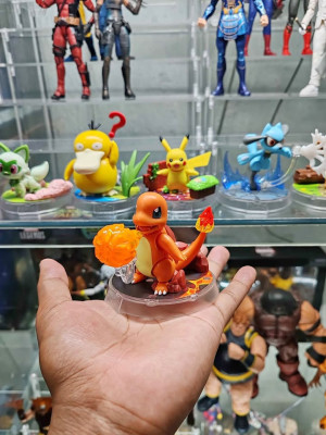 Blokees Pokémon Charmander, Sprigatito, Eevee, Riolu, Psyduck & Pikachu