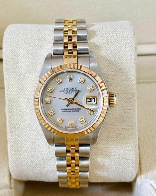 Authentic Rolex DateJust 26mm Watch for Ladie’s