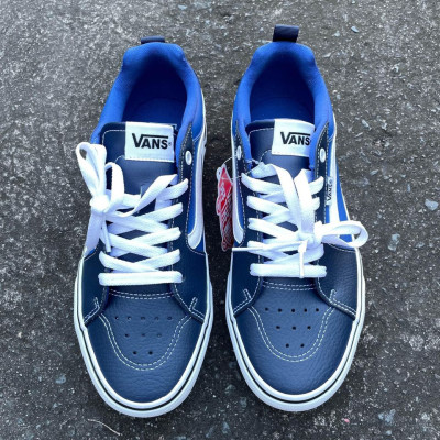 Vans Filmore Leather Sneakers - Navy / Blue